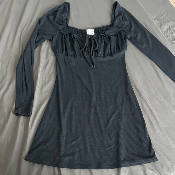 Blue Rain Dresses & Skirts - Blue Rain Navy Long Sleeve Dress